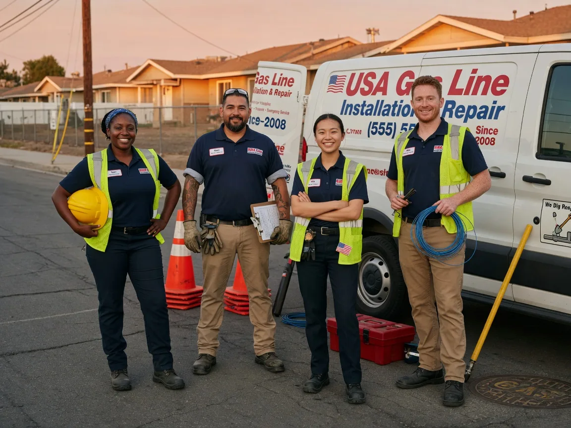Gas Line Installation company in Jachin, AL